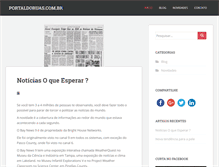 Tablet Screenshot of portaldoruas.com.br